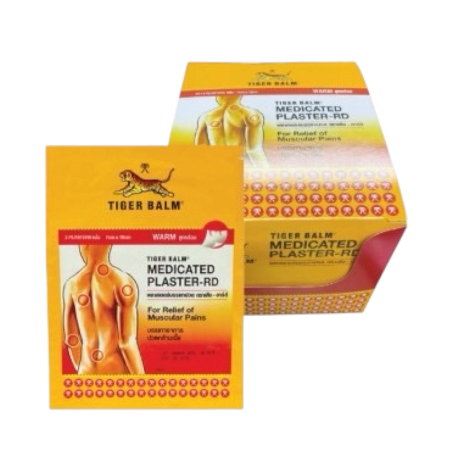 TIGER BALM Medicated Plaster Hot Formula Size S