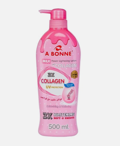 A BONNE Milk Power Lightening Lotion Plus Collagen 500ml.