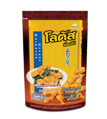 LOTUS น่องไก่ รสบาร์บีคิวเกาหลีผสมสาหร่าย 132กรัม