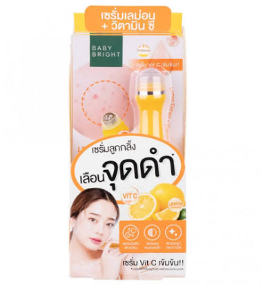 BABY BRIGHT Lemon & Vit C Eye Roller Serum 15ml