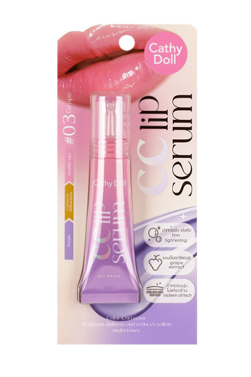 CATHY DOLL CC Lip Serum 10g #03 Grape