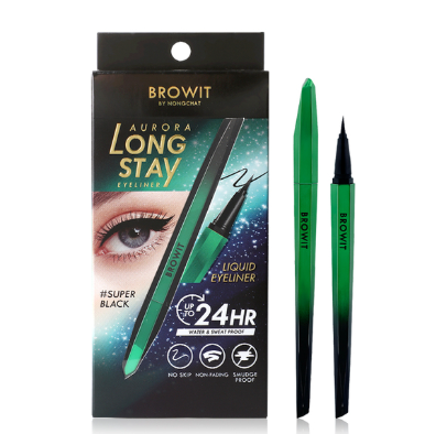 Browit Aurora Long Stay Eyeliner 0.5g #Super Black