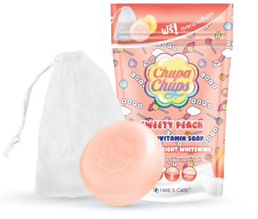 Chupa Chups Soap 80g.#Sweety Peach