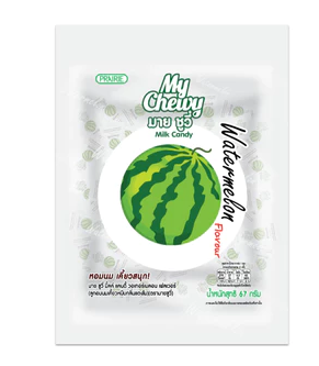 MY CHEWY Milk Candy Watermelon Flavour 67g.