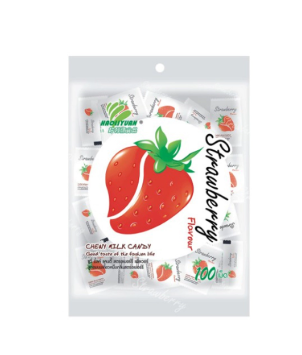 MY CHEWY Milk Candy Strawberry Flavour 360g.