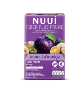 NUUI Fiber Plus Prune Food Supplement 17g.